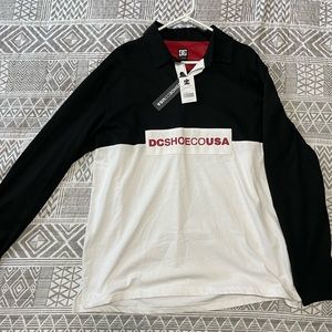 DC Shoes long sleeve polo Size XL